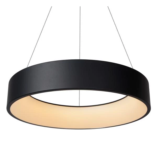 Lucide TALOWE LED - Pendant light - Ø 60 cm - LED Dim. - 1x39W 3000K - Black - detail 3